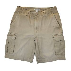 BANANA REPUBLIC Khaki Cargo Shorts Cotton Men's size 34